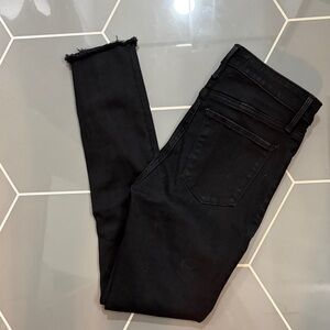 Abercrombie & Fitch High Rise Black Jeans